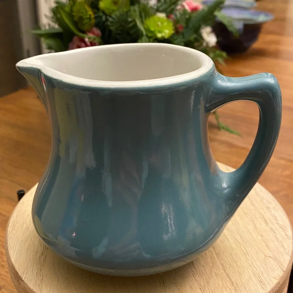 HALL Creamer China Pitcher Vintage